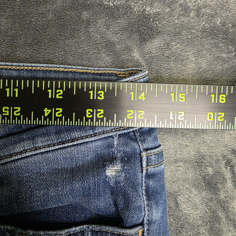 Flying Monkey Black Label Skinny Jeans Women’s 28  Blue Denim #Y2409 - Picture 4 of 7